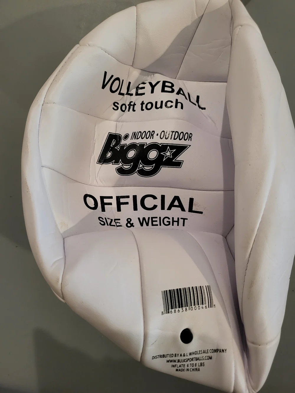 BIGGZ Soft Touch Official Size Volleyball